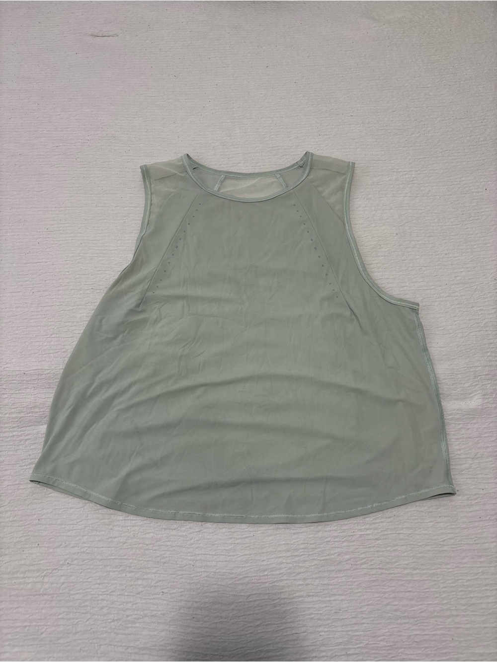 lululemon athletica Light Sage Green Sleeveless Tank